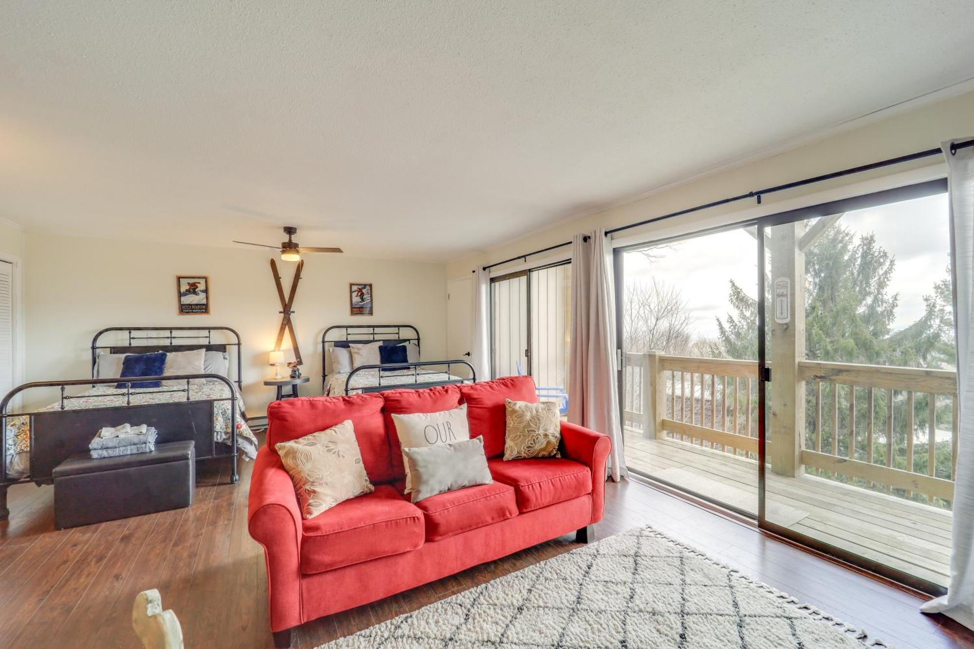 Beech Mountain Studio With Balcony Less Than 1 Mi To Skiing! Exterior foto