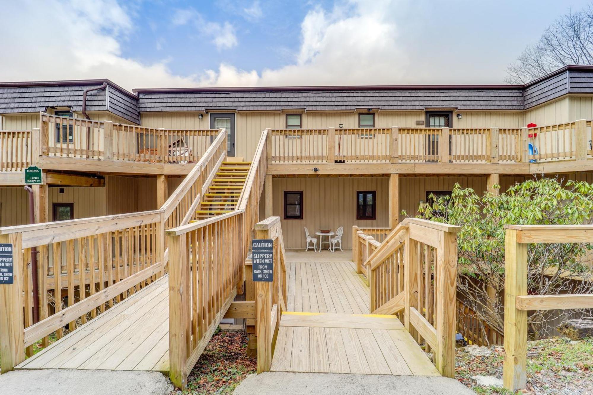 Beech Mountain Studio With Balcony Less Than 1 Mi To Skiing! Exterior foto